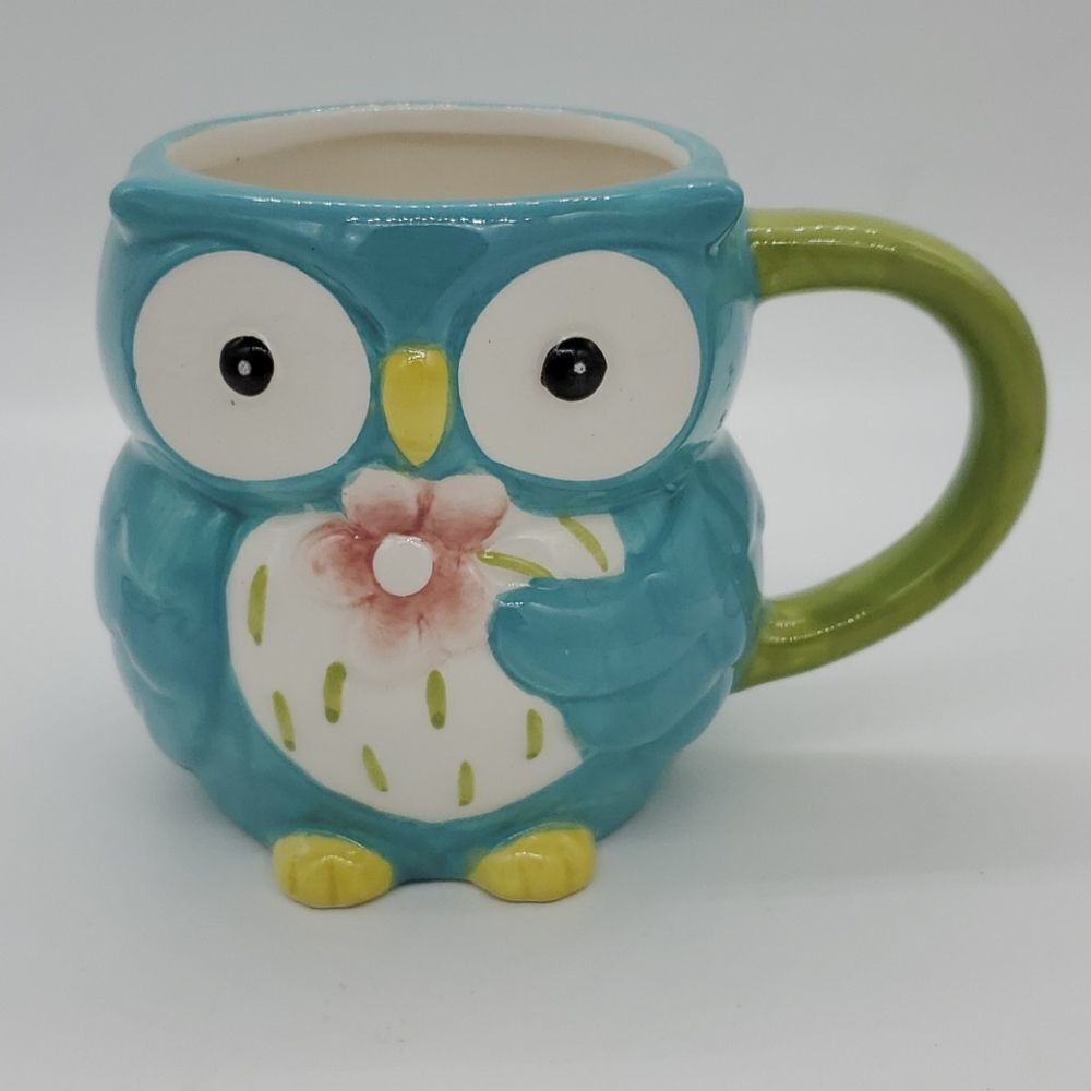 𝅺OWL Coffee Mug Plant Succulent Holder
